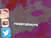 Makima chewing tiny watermelon