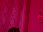 Black teen moans and jerks bbc till he busts a fat load