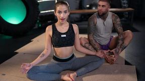 Fit and young chick Sofia Smith screwed in the doggy style