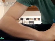 FAN REQUEST: eat cum(gym)