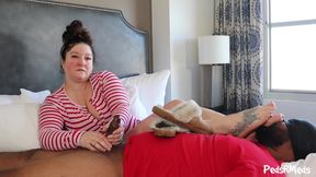 Cocobellafeetz Stinky Slippers Foot Smelling Handjob