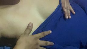 indian Bhabigirl Boobpress and pussy show