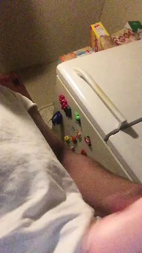 Fucking my sex toy with my big black dick