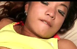 Aroused shemale teenie getting anally