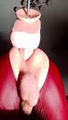 Big dildo fucking machine