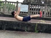 I did a sexy training yesterday with a Korean fuck buddy!! I was spanked many times!!【ANAL】