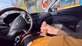 Punheta no carro e buscando informa&ccedil_&atilde_o de pau duro!