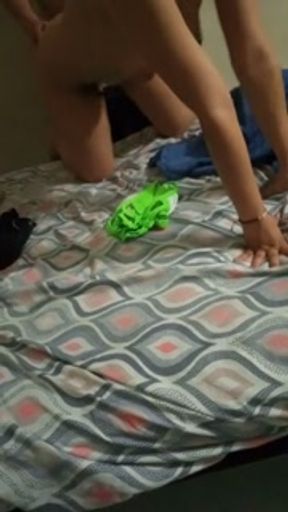 my stepmother asks me to do THE LAME position, since my old father can not please her