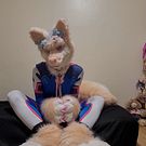 Remi x D.Va struggles in her self-bondage