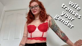 wife makes you her MTF sissy slut camwhore & lesbian lover - SD wmv