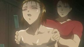 Bondage Japanese hentai wetpussy fucked from behind