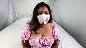 The village girl with a beautiful figure has a big ass and a big ass Bhabhi