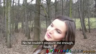 Passionate Czech Lesbians Explore Natural Bodies in Wild Outdoor Tryst