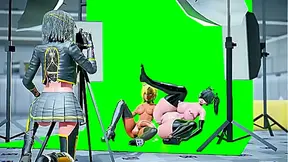 Futanari Fantasy Ignites Steamy Cyberpunk Tryst Under Neon Lights