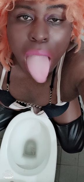 Sexy Ginger Toiletslut part 3