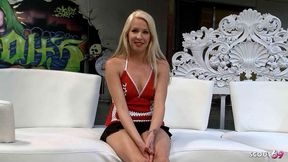Tall Girl at First Casting Fuck