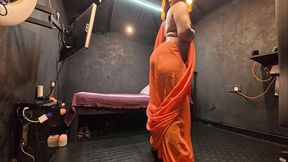 Saree Try On Haul With Nude Big Booty Queen Nilmini Sheron