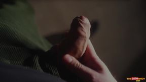 Hot Handjob with Cum