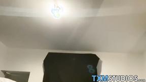 ”Skinny amateur twink Hector White masturbates & cums”