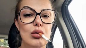 Smoking in an Uber Against the Driver's Wishes – Newport Menthol