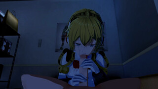 Aigis Persona 3 3D HENTAI 1/4