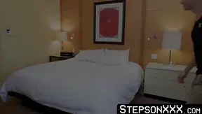 Jax Thirio Distracts StepSon With Intense Blowjob & Handjob Session