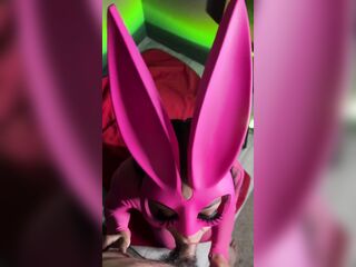 On Her Knees Blowjob POV Wearing a Costume