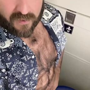 Handjob in the Train Bathroom