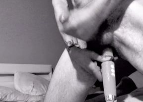 Quick and Heavy cumshot without a hard cock!!