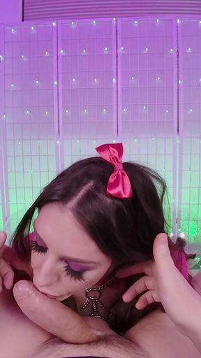 Brenna Mckenna Deepthroat Gagging Service