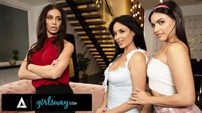 Romantic Anissa Kate and Isa Bella's hot babe video