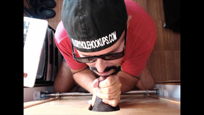 Sucking Off Black Cop Cock