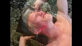 Blonde mature slut for a big cock