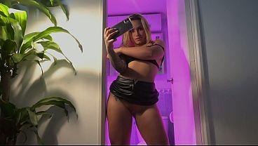 El divertido ba&ntilde_o rosado de mi oficina