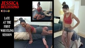 JESSCA BELISSIMO humiliates LATE WRESTLING OLD STUDENT (Deluxe edit) 480P