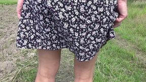 Powerful Pissing and Wet Dirty Feet