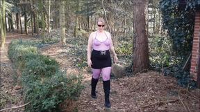 Fucked at the garden house!