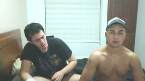 Camo Enjoys a Blowjob + Cum