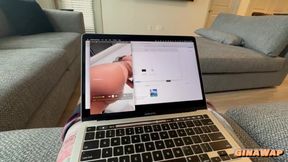 Pounding Thick Ebony Neighbor's Big Ass While Wives Away Gushing Cum