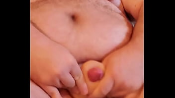 Playing with my sex toy while being naked in the basement