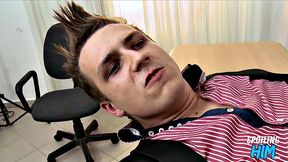 Amateur stud doggystyled at casting