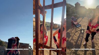 Cowgirls get fucked in the desert