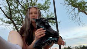 Sweaty Feet JOI Skates off — control on.