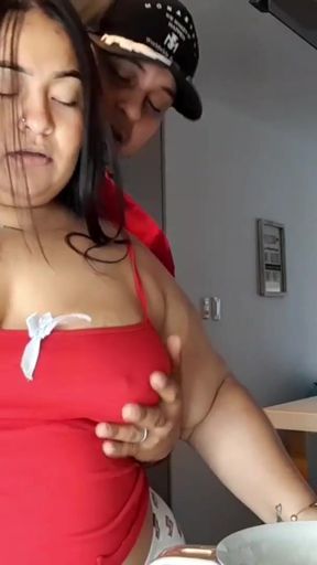 Epic moment from &quot;My stepson likes to eat my big wet pussy whenever we are home alone&quot;