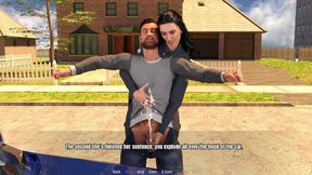 Grandmas house: big cock, cumshot on the road ep.28