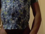 Belly inflation in buttonup