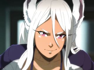 Caught Masturbating in the Changing Room: Mirko’s Indecent Suggest to the Cleaner(Neverseen Manga Sex)