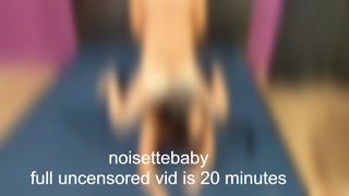 Asian slut tied to the bed - freeue - vbed - fucked - oiled - face fucked - he cums , fucks me more