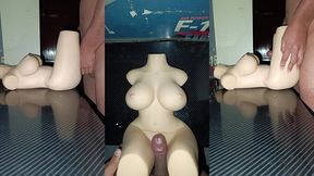 sally se siente muy apretada! misionero con las piernas levantadas.
