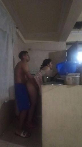I the Chacha in the Kitchen, When My Wife Got Distracted